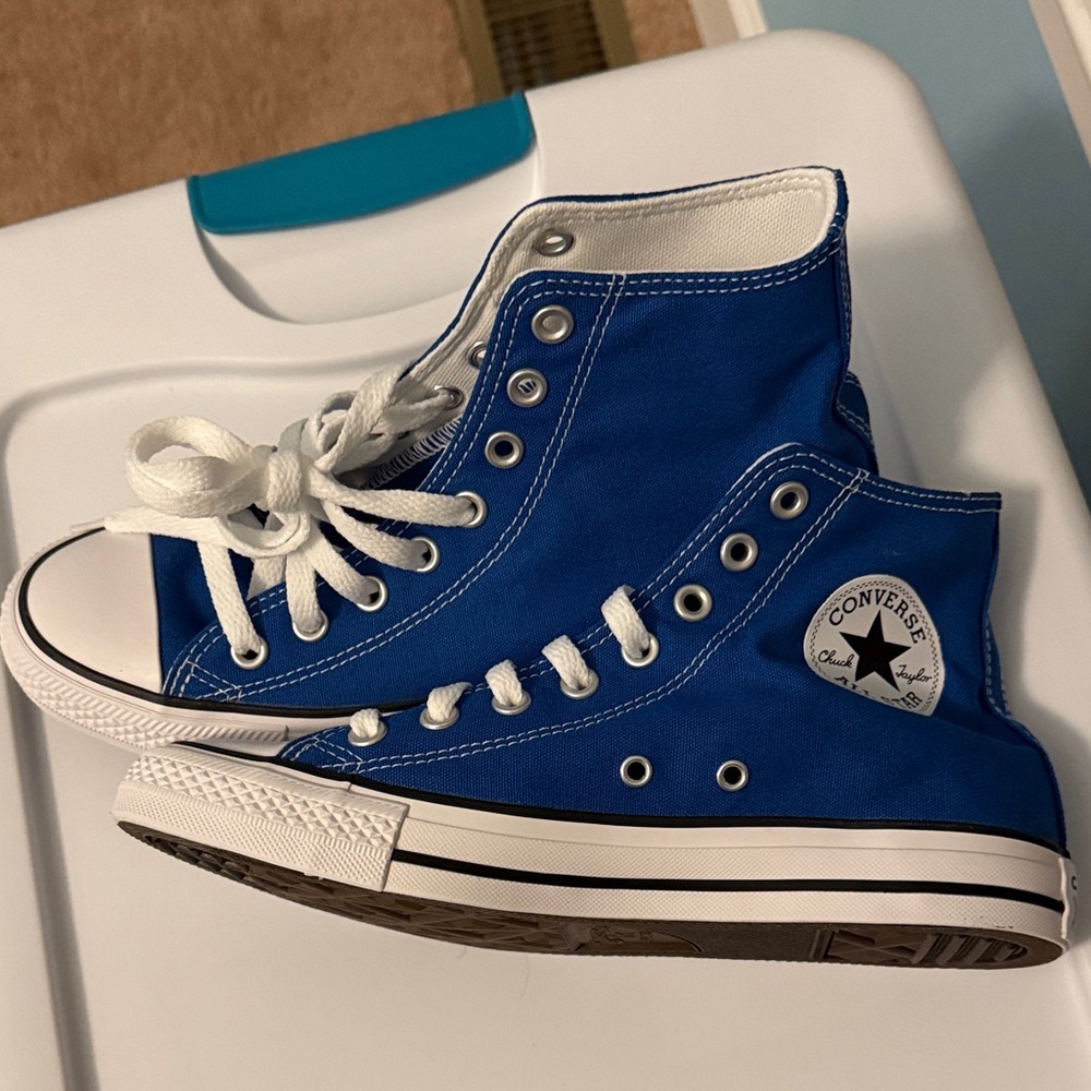 Converse Classic Chuck Taylor High-Tops Snorkel Blue Unisex - Picture 3 of 4